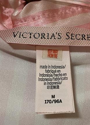 Домашній одяг жіночий victoria's secret рожевий в смужку розмір м