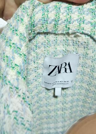 Твидовая рубашка от zara. 5