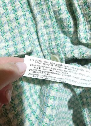 Твидовая рубашка от zara. 10