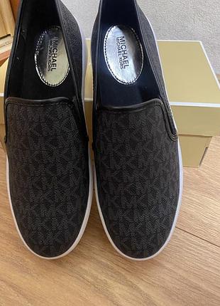 Мокасини жіночі michael kors чорний