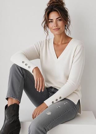 🗂️ женский эффектный лонгслив-джемпер primark (размер: l)