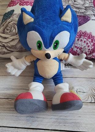 М'яка іграшка сонік / їжак сонік sonic the hedgehog (sega prize europe)