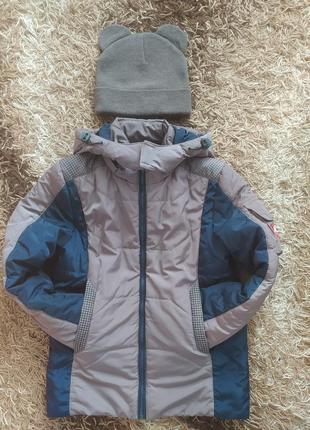Куртка на мальчика newmark в отличном состоянии