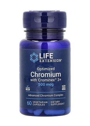 Optimized chromium with crominex® 3+ 500 mcg - 60 vcaps (повреждена банка)