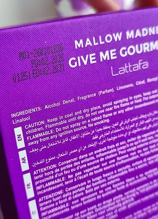 Распил! оригинал! lattafa perfumes mallow maddnes 3мл 8