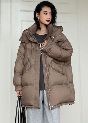 Пуховик р. м пух белой утки пуффер