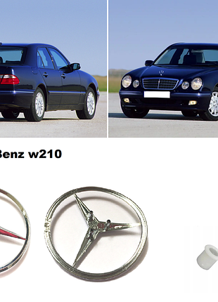 Значок на багажник мблема знак значёк mercedes мерседес w208 w210