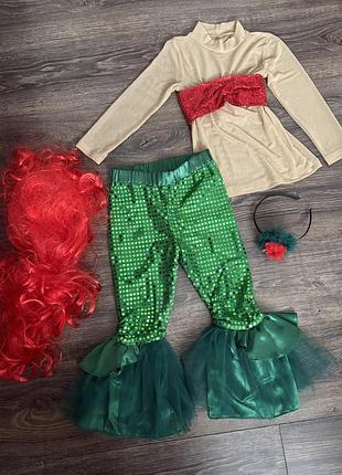 Костюм русалки для дівчинки 98–104 см 🧜‍♀️✨