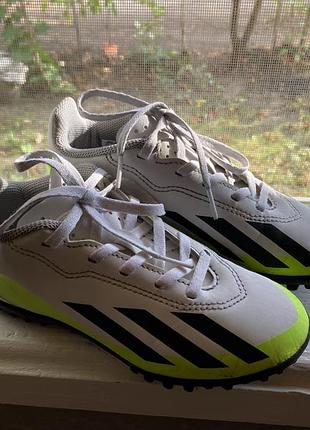 Дитячі сороконіжки adidas crazyfast 33 розмір (оригінал)