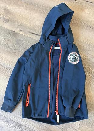 Дитяча куртка-софтшелл (softshell jacket) від бренду h&m 5-6 років