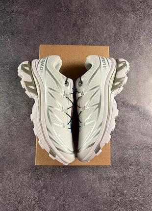 Стильні кросівки salomon xt-6 gore-tex white