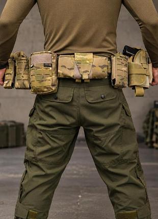 Функциональный тактический пояс рпс (battle belt) мультикам вм3674
