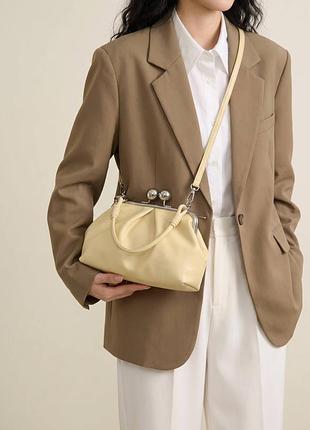 Стильна сумка з мʼякої еко шкіри marseille bag