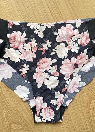 Жіночі безшовні трусики сліпи розмір l pink victoria’s secret