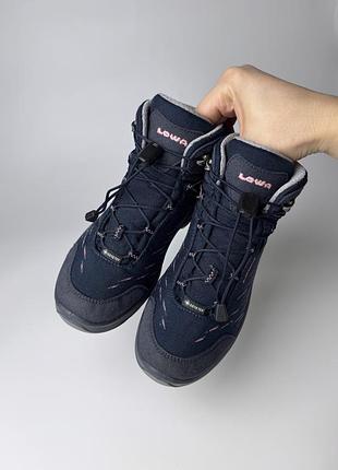 Осінні черевики для дівчинки lowa gore-tex 4