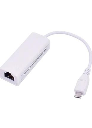 Сетевой адаптер microusb – rj45 ethernet для android, подключение lan