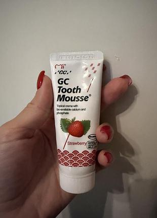 Tooth mousse гель полуниця