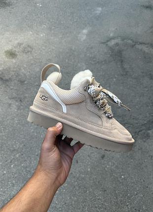 Уггі/кросівки ugg lowmel beige