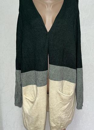 Кардиган мʼякий хxl 48-52р. 16-18р. стрейч