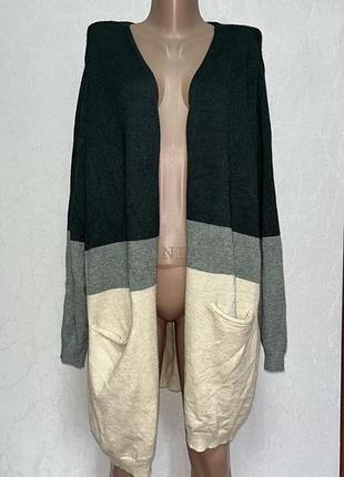 Кардиган мʼякий хxl 48-52р. 16-18р. стрейч 2