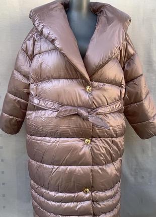 Легке пальто-пуховик oversize 4