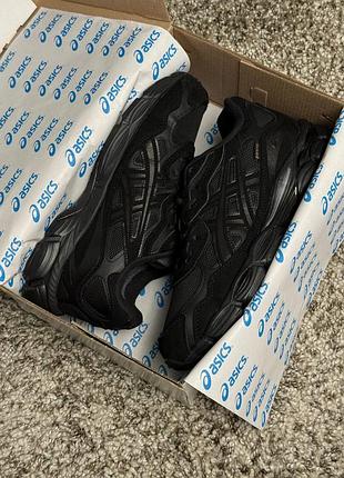 Asics gel-nyc fur all black 3
