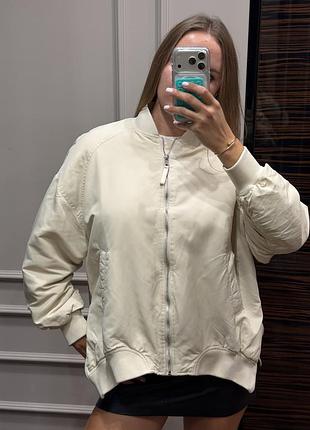 Бомбер zara