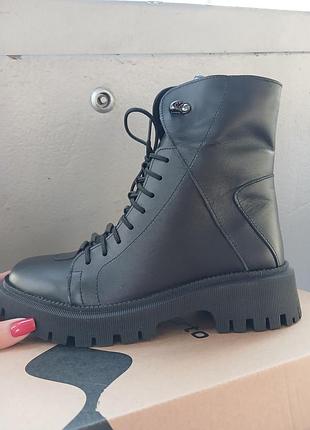 Женские зимние ботинки берцы
