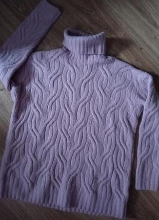 Теплий новий светр під горло, гольф, m&s, collection, s 6