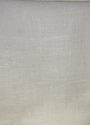 Лен белый распродажа остатков 250г/м