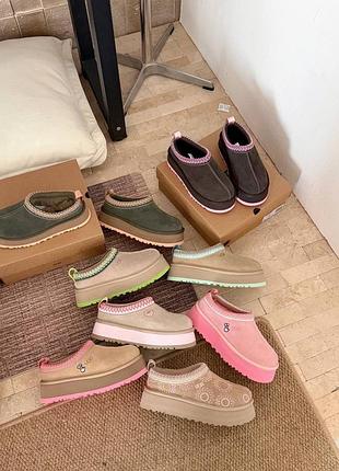 Стильні угг на платформі ugg tazz 3