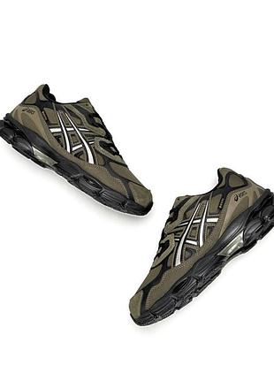 Asics gel-nyc fur khaki black