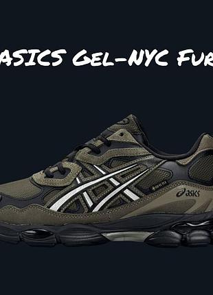Asics gel-nyc fur khaki black 5