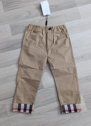 Брюки детские burberry на 2-3 года