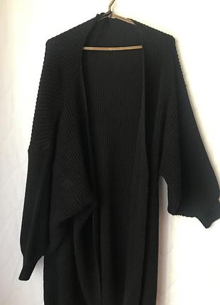 Кардиган оверсайз 105 см длинной 2