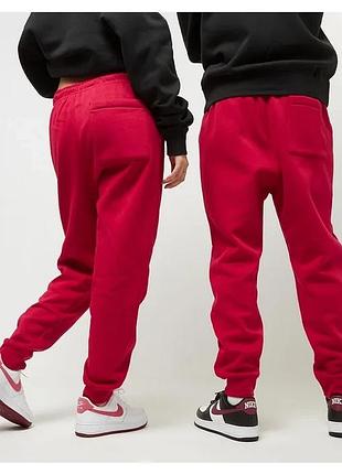Штани чоловічі air jordan essential fleece pants red fv7277-687