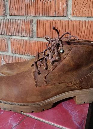 Мужские кожаные ботинки timberland (оригинал)