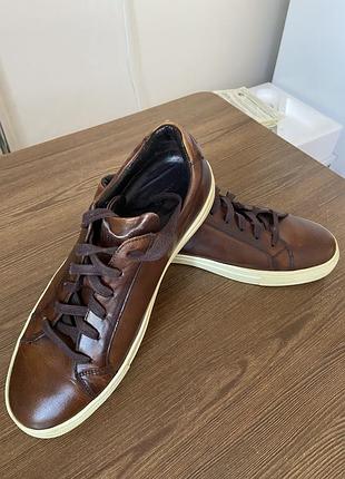 Чоловічі шкіряні кеди prada ( оригінал, розмір 40/26,5 -27 см), стан ідеальний