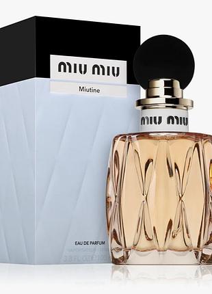 Miu miu - miutine пробник оригинал