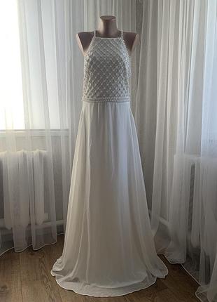 Весільна сукня жіноча coast bridal максі біла