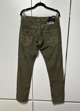 Штани вільветові g star raw 29x32