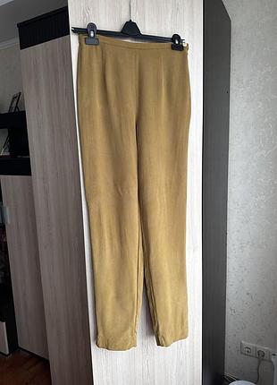 Шовкові класичні брюки august silk з 100% шовку massimo dutti/ zara