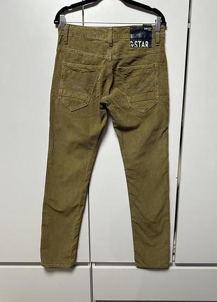 Штани вільветові g star raw 29x32