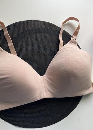 Знижки ⬇️ бюстгальтер бежевий базовий h&m для годування /дому