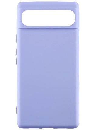 Чохол tpu getman liquid silk для google pixel 11 pro xl бузковий / light purple