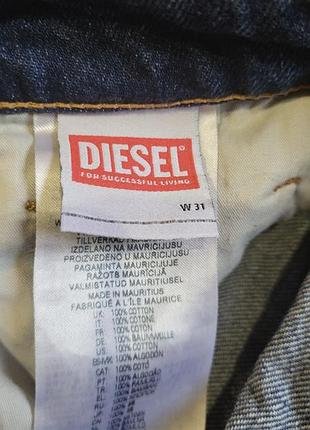 Оригинальные джинсовые шорты diesel 3