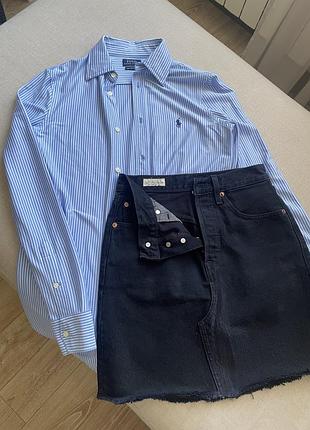 Levi’s юбка розмір 24 , рубашка polo
