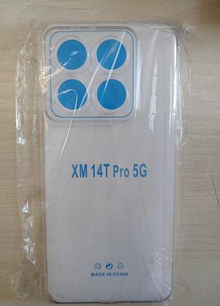 Чохол для телефону xm 14t pro 5g прозорий