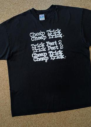 Вінтажна футболка мерч cheap trick trickfest 2 (1998)