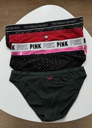 Набор хлопковых трусиков victoria’s secret m
